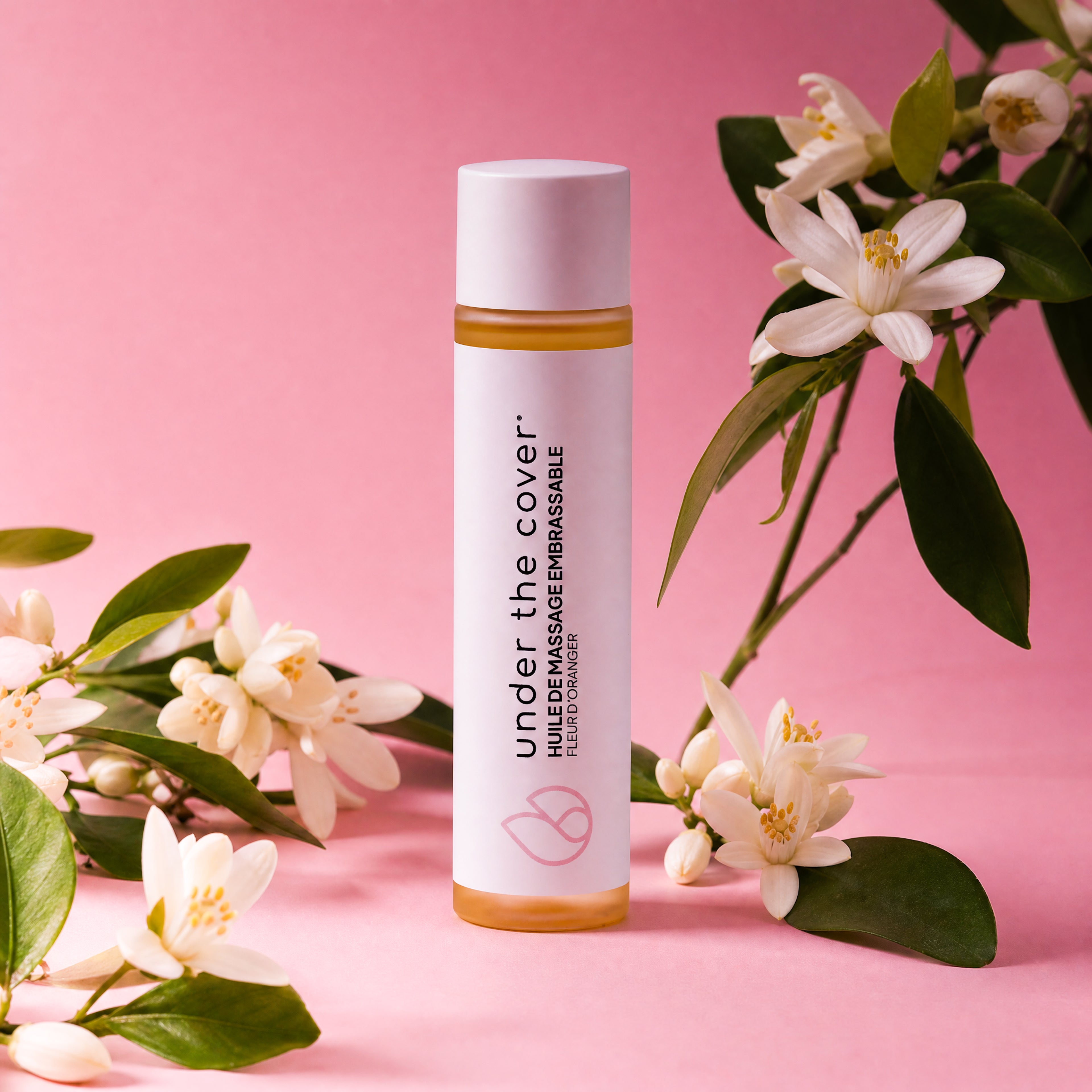 HUILE DE MASSAGE EMBRASSABLE - FLEUR D'ORANGER